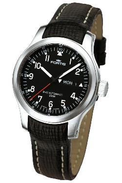 Fortis Mens 645.10.11 L01 B-42 Pilot Professional Day/Date Watch